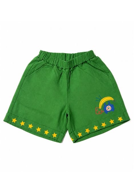 Shorts con vita elasticizzata JELLY MALLOW KIDS | JM2610447GREEN